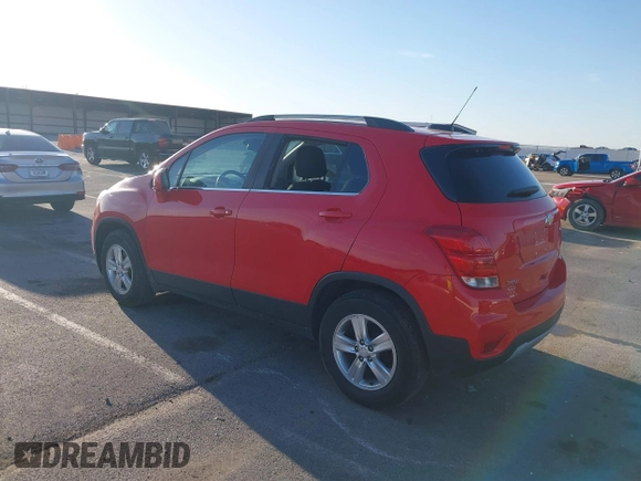 2017 Chevrolet Trax LT with VIN 3GNCJLSB5HL161895, listed as a IAAI auction lot 41748325 with 128,093 mi miles and . Bid and sale history available at carsss.com. Image 3.