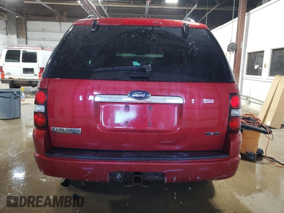 2008 Ford Explorer XLT with VIN 1FMEU73E98UB14427, listed as a Copart auction lot 52197075 with 168,241 mi miles and Salvage Title. Bid and sale history available at carsss.com. Image 6.