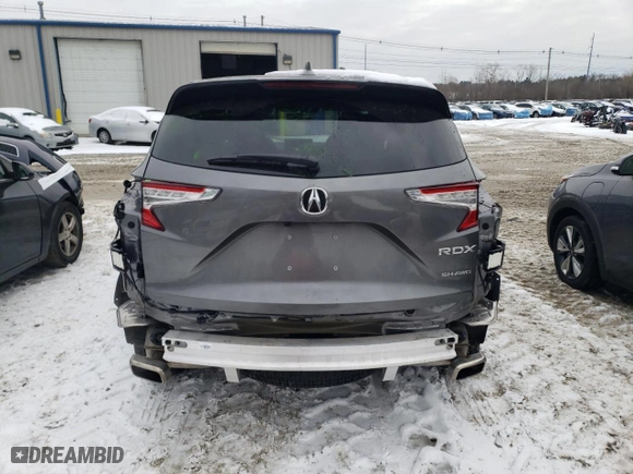 2024 Acura RDX w/Technology Package with VIN 5J8TC2H56RL003532, listed as a Copart auction lot 88216955 with 4,636 mi miles and Salvage Title. Bid and sale history available at carsss.com. Image 6.