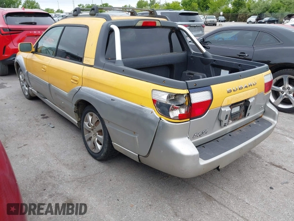 2003 Subaru Baja z VIN 4S4BT61C437102338, wystawiony jako IAAI lot #42341255 z przebiegiem 255 233 mil mil oraz . Historia ofert i sprzedaży dostępna na DreamBid. Obrazek 3.