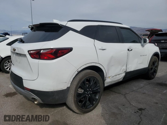 2020 Chevrolet Blazer LT z VIN 3GNKBHRS9LS618251, wystawiony jako Copart lot #55466355 z przebiegiem 77 389 mil mil oraz Szkoda całkowita • Salvage title. Historia ofert i sprzedaży dostępna na DreamBid. Obrazek 3.