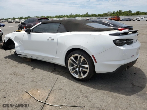 2023 Chevrolet Camaro 2LT with VIN 1G1FD3DX6P0132013, listed as a Copart auction lot 59313213 with 5,825 mi miles. Bid and sale history available at carsss.com. Image 2.