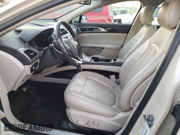 2016 Lincoln MKZ with VIN 3LN6L2GK6GR606154, listed as a Copart auction lot 40676704 with 56,996 mi miles and Salvage Title. Bid and sale history available at carsss.com. Image 7.