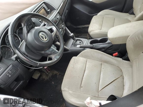 2013 Mazda CX-5 Grand Touring with VIN JM3KE4DE8D0107530, listed as a Copart auction lot 46900225 with 140,386 mi miles and Salvage Title. Bid and sale history available at carsss.com. Image 7.