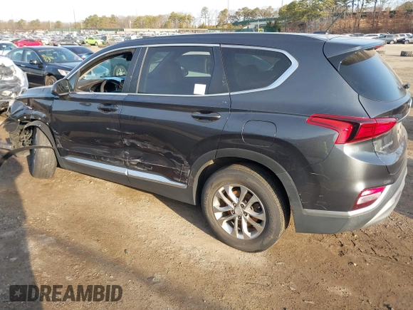 2020 Hyundai Santa Fe Essential with VIN 5NMS2CAD0LH299726, listed as a IAAI auction lot 41752451 with 49,135 mi miles. Bid and sale history available at carsss.com. Image 3.