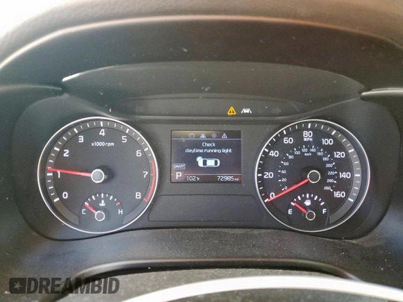 2019 Kia Forte LXS with VIN 3KPF24AD1KE120316, listed as a Copart auction lot 62148665 with 72,985 mi miles and Salvage title. Bid and sale history available at DreamBid. Image 9.