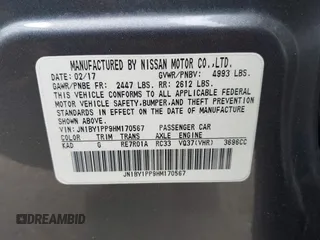 2017 Infiniti Q70 3.7 z VIN JN1BY1PP9HM170567, wystawiony jako IAAI lot #42162854 z przebiegiem 78 532 mil mil oraz . Historia ofert i sprzedaży dostępna na DreamBid. Obrazek 9.
