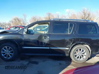 2009 Infiniti QX56 with VIN 5N3AA08C89N904326, listed as a IAAI auction lot 41380310 with 176,844 mi miles. Bid and sale history available at carsss.com. Image 14.