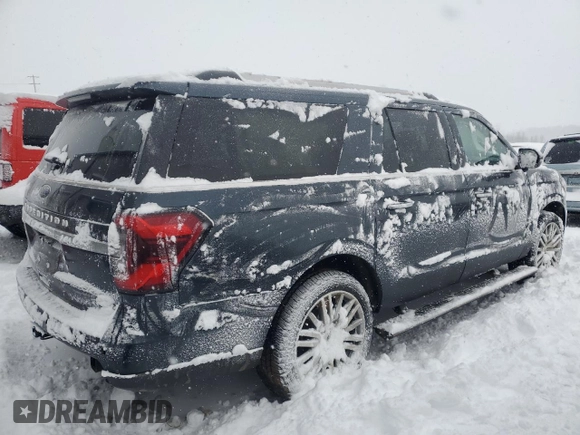 2022 Ford Expedition Max Limited with VIN 1FMJK2AT8NEA07867, listed as a Copart auction lot 88523575 with Not provided miles and Salvage title. Bid and sale history available at DreamBid. Image 3.