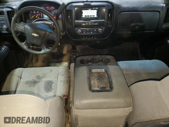 2019 Chevrolet Silverado 1500 Work Truck with VIN 2GCVKNEC5K1101056, listed as a Copart auction lot 48936565 with 206,840 mi miles and Salvage Title. Bid and sale history available at DreamBid. Image 8.