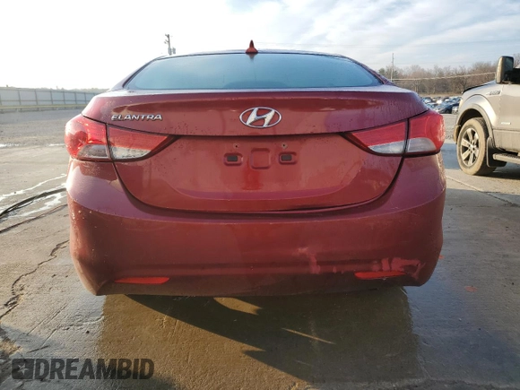 2013 Hyundai Elantra GLS with VIN 5NPDH4AE7DH453472, listed as a Copart auction lot 44584855 with 114,203 mi miles and Non repairable. Bid and sale history available at DreamBid. Image 6.