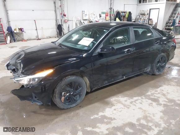 2023 Hyundai Elantra Preferred with VIN KMHLM4AG2PU415825, listed as a IAAI auction lot 41794802 with 44,271 mi miles. Bid and sale history available at carsss.com. Image 17.