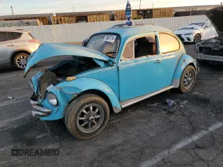 1968 Volkswagen Beetle with VIN 118017996, listed as a Copart auction lot 76961714 with 31,631 mi miles and Clean Title. Bid and sale history available at DreamBid. Image 1.