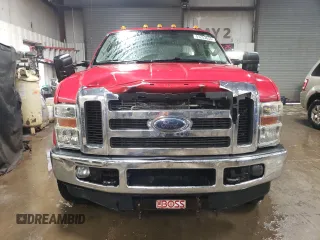 2008 Ford Super Duty F-250 SRW XL with VIN 1FTSX21508EE58243, listed as a Copart auction lot 51253655 with 122,538 mi miles and Salvage Title. Bid and sale history available at carsss.com. Image 5.