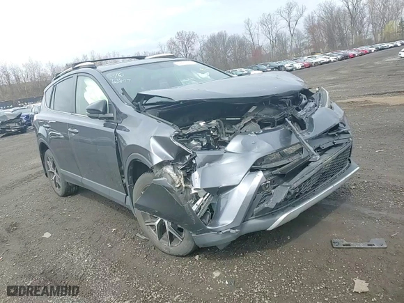 2016 Toyota RAV4 SE with VIN JTMJFREVXGD194048, listed as a Copart auction lot 52296335 with 116,923 mi miles and Salvage Title. Bid and sale history available at carsss.com. Image 12.