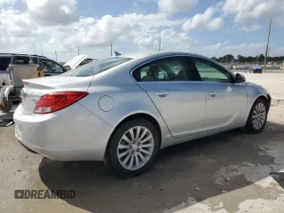 2011 Buick Regal CXL RL1 with VIN 2G4GN5EC4B9178708, listed as a Copart auction lot 51629425 with 60,827 mi miles and Salvage Title. Bid and sale history available at DreamBid. Image 3.