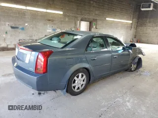 2006 Cadillac CTS with VIN 1G6DM57T660150189, listed as a Copart auction lot 74326374 with 0 mi miles and Salvage Title. Bid and sale history available at carsss.com. Image 3.