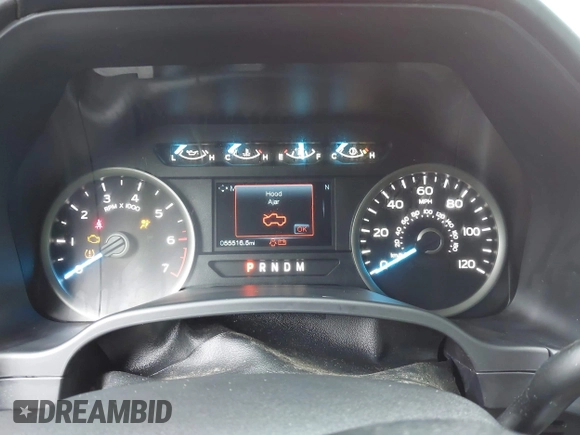 2018 Ford F-150 XL with VIN 1FTEX1EP6JFE63109, listed as a IAAI auction lot 42293426 with 55,516 mi miles and . Bid and sale history available at DreamBid. Image 7.