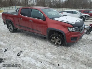 2016 Chevrolet Colorado 4WD LT with VIN 1GCGTCE39G1167147, listed as a Copart auction lot 88916635 with 93,555 mi miles and Salvage Title. Bid and sale history available at carsss.com. Image 4.