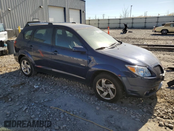 2005 Pontiac Vibe with VIN 5Y2SM63895Z441016, listed as a Copart auction lot 77203554 with 299,999 mi miles and Clean Title. Bid and sale history available at carsss.com. Image 4.