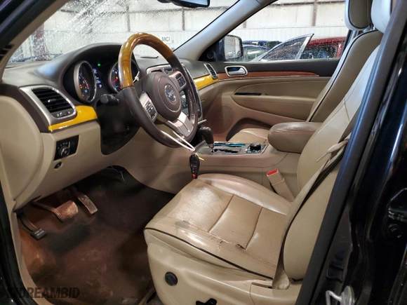 2011 Jeep Grand Cherokee Overland Summit with VIN 1J4RR6GTXBC564931, listed as a Copart auction lot 47183455 with 182,944 mi miles and Clean Title. Bid and sale history available at carsss.com. Image 7.