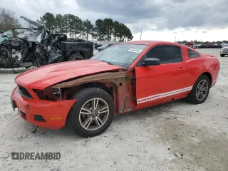 2012 Ford Mustang V6 Premium with VIN 1ZVBP8AM0C5228850, listed as a Copart auction lot 46645355 with 206,999 mi miles and Salvage Title. Bid and sale history available at carsss.com. Image 1.