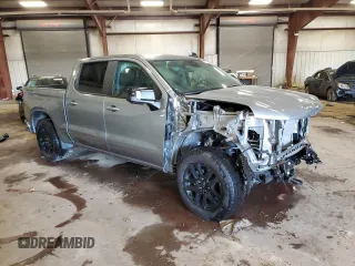 2024 Chevrolet Silverado 1500 RST with VIN 1GCUDEED9RZ249890, listed as a Copart auction lot 76793224 with 8,406 mi miles and Salvage Title. Bid and sale history available at carsss.com. Image 4.