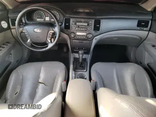 2007 Kia Optima EX with VIN KNAGE124875154603, listed as a Copart auction lot 79768494 with 76,588 mi miles and Salvage Title. Bid and sale history available at carsss.com. Image 8.