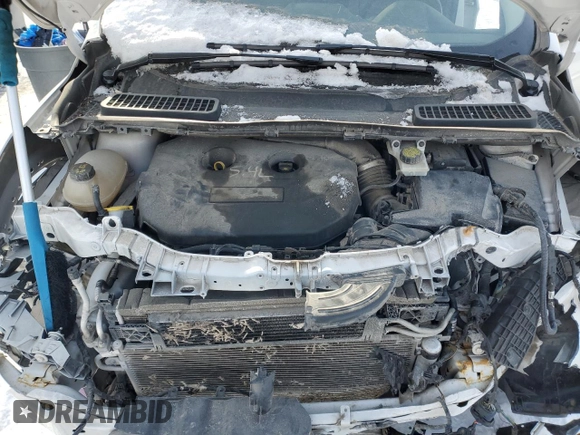 2017 Ford Escape Titanium with VIN 1FMCU9J9XHUA01661, listed as a Copart auction lot 88345395 with 79,865 mi miles and Salvage Title. Bid and sale history available at carsss.com. Image 12.