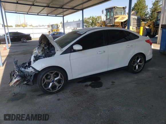 2012 Ford Focus SE with VIN 1FAHP3F20CL468537, listed as a Copart auction lot 64408615 with 173,753 mi miles and Salvage title. Bid and sale history available at DreamBid. Image 1.