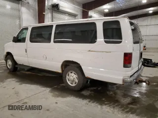 2011 Ford Econoline Passenger XL with VIN 1FBSS3BL8BDB07454, listed as a Copart auction lot 84713284 with 96,635 mi miles and Salvage title. Bid and sale history available at DreamBid. Image 2.