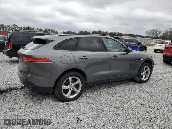 2018 Jaguar F-Pace 20d Premium with VIN SADCJ2FN1JA283470, listed as a Copart auction lot 44193755 with 145,809 mi miles and Clean Title. Bid and sale history available at DreamBid. Image 3.