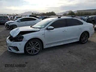 2019 Volkswagen Passat SE R-Line z VIN 1VWMA7A33KC014389, wystawiony jako Copart lot #48756875 z przebiegiem 76 655 mil mil oraz Szkoda całkowita • Salvage title. Historia ofert i sprzedaży dostępna na DreamBid. Obrazek 1.