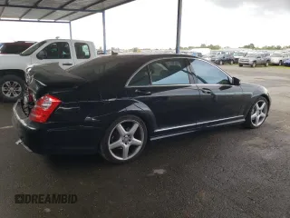 2011 Mercedes-Benz S 550 with VIN WDDNG7BB3BA405605, listed as a Copart auction lot 51168365 with 109,428 mi miles and Salvage Title. Bid and sale history available at DreamBid. Image 3.
