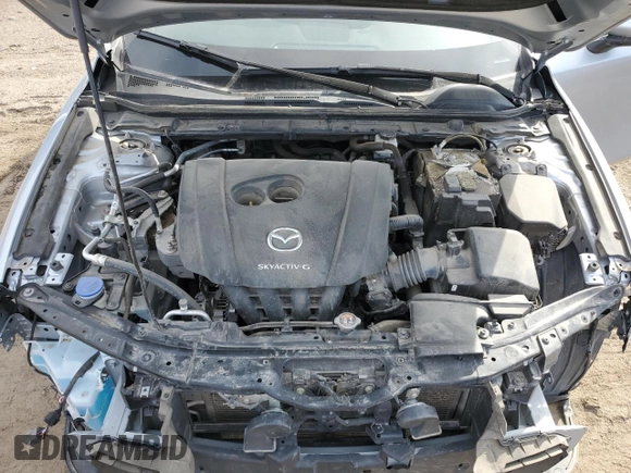 2021 Mazda 3 2.0 with VIN JM1BPAA75M1334174, listed as a Copart auction lot 48397425 with 78,044 mi miles and Salvage Title. Bid and sale history available at DreamBid. Image 11.