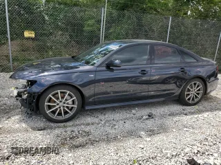 2018 Audi A6 with VIN WAUG8BFC3JN052194, listed as a Copart auction lot 55629584 with 109,114 mi miles and Salvage title. Bid and sale history available at DreamBid. Image 1.