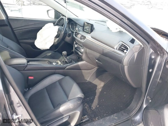 2016 Mazda Mazda6 i Touring with VIN JM1GJ1V50G1482656, listed as a IAAI auction lot 41582156 with 99,756 mi miles. Bid and sale history available at carsss.com. Image 5.