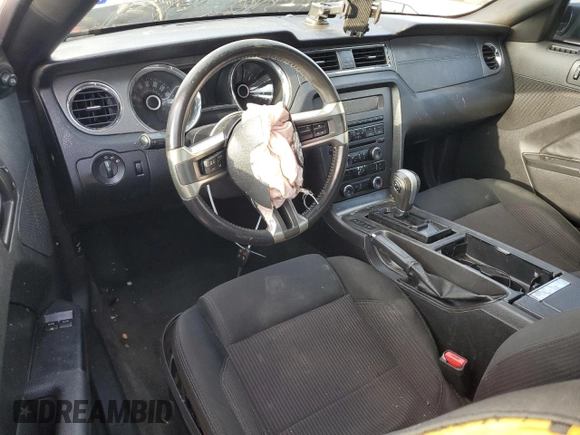 2014 Ford Mustang V6 with VIN 1ZVBP8AM2E5293783, listed as a Copart auction lot 84745474 with Not Provided miles and Salvage Title. Bid and sale history available at carsss.com. Image 7.