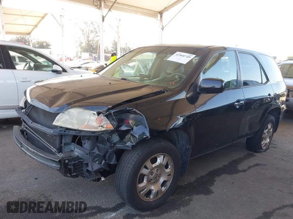 2001 Acura MDX with VIN 2HNYD18291H503259, listed as a IAAI auction lot 41968749 with 238,892 mi miles. Bid and sale history available at carsss.com. Image 18.