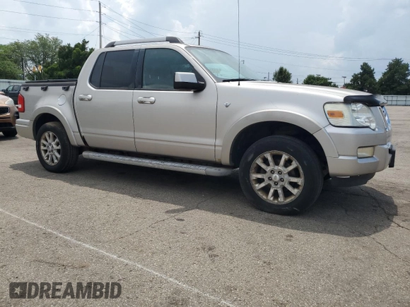 2007 Ford Explorer Sport Trac Limited with VIN 1FMEU53857UA96313, listed as a Copart auction lot 62613825 with 200,413 mi miles and Clean title. Bid and sale history available at DreamBid. Image 4.