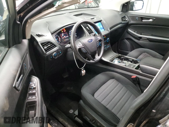 2020 Ford Edge SE with VIN 2FMPK4G92LBA65998, listed as a Copart auction lot 53437335 with 54,124 mi miles and Salvage title. Bid and sale history available at DreamBid. Image 8.