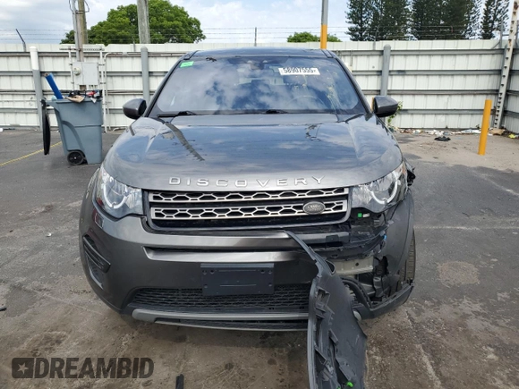 2017 Land Rover Discovery Sport SE z VIN SALCP2BG8HH667354, wystawiony jako Copart lot #58907555 z przebiegiem 55 820 mil mil oraz Szkoda całkowita • Salvage title. Historia ofert i sprzedaży dostępna na DreamBid. Obrazek 5.