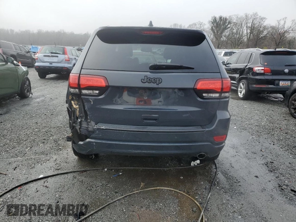 2017 Jeep Grand Cherokee Laredo with VIN 1C4RJEAG4HC773920, listed as a Copart auction lot 45137365 with 124,011 mi miles and Salvage Title. Bid and sale history available at carsss.com. Image 6.