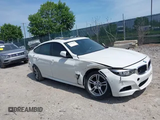 2015 BMW 3 Series 328i Gran Turismo xDrive z VIN WBA3X5C55FD561077, wystawiony jako IAAI lot #42233280 z przebiegiem 110 565 mil mil oraz . Historia ofert i sprzedaży dostępna na DreamBid. Obrazek 1.