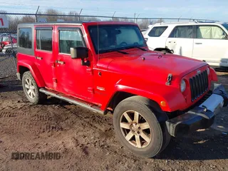 2013 Jeep Wrangler Unlimited Moab with VIN 1C4BJWEG8DL665585, listed as a IAAI auction lot 40830069 with 165,865 mi miles and . Bid and sale history available at DreamBid. Image 1.