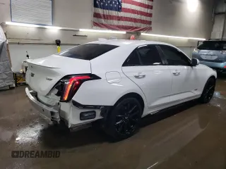 2023 Cadillac CT4 V-Series z VIN 1G6DH5RL6P0125456, wystawiony jako Copart lot #46473995 z przebiegiem 26 353 mil mil oraz Szkoda całkowita • Salvage title. Historia ofert i sprzedaży dostępna na DreamBid. Obrazek 3.