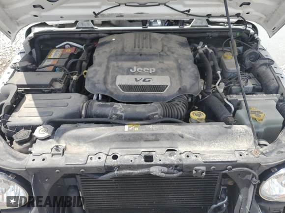 2017 Jeep Wrangler Sport z VIN 1C4AJWAG9HL695203, wystawiony jako Copart lot #56165835 z przebiegiem 106 367 mil mil oraz Szkoda całkowita • Salvage title. Historia ofert i sprzedaży dostępna na DreamBid. Obrazek 11.