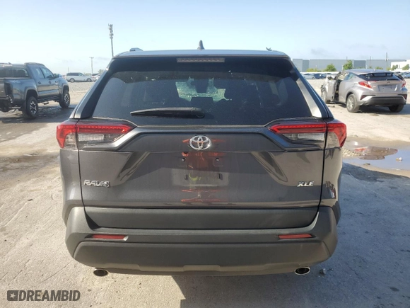 2022 Toyota RAV4 XLE with VIN 2T3W1RFV5NC206806, listed as a Copart auction lot 51430745 with 41,799 mi miles and Non Repairable. Bid and sale history available at carsss.com. Image 6.