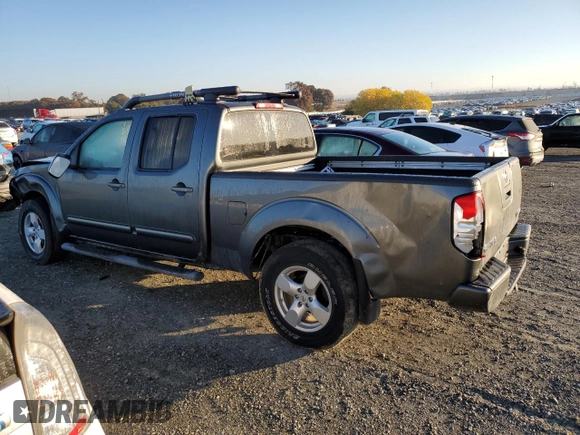2007 Nissan Frontier SE with VIN 1N6AD09W47C438493, listed as a Copart auction lot 82595824 with 97,541 mi miles and Salvage title. Bid and sale history available at DreamBid. Image 2.