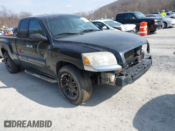 2006 Mitsubishi Raider LS with VIN 1Z7HC22K56S561574, listed as a IAAI auction lot 41757412 with 216,559 mi miles. Bid and sale history available at carsss.com. Image 18.